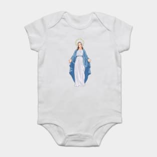 Virgin Mary Baby Bodysuit